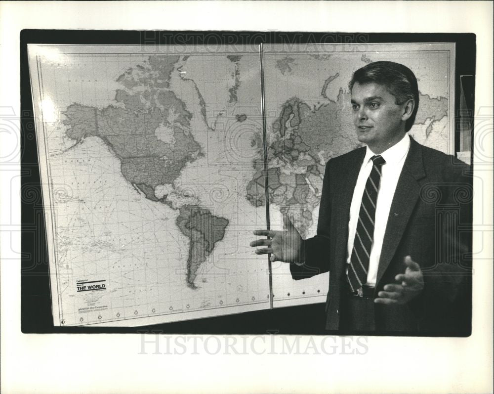 1990 Press Photo Steven G. Gregerson Director - Historic Images