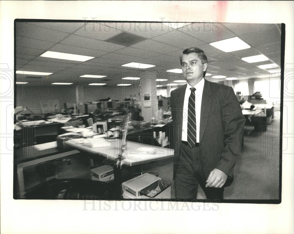 1990 Press Photo Steve Gregerson UTA - Historic Images