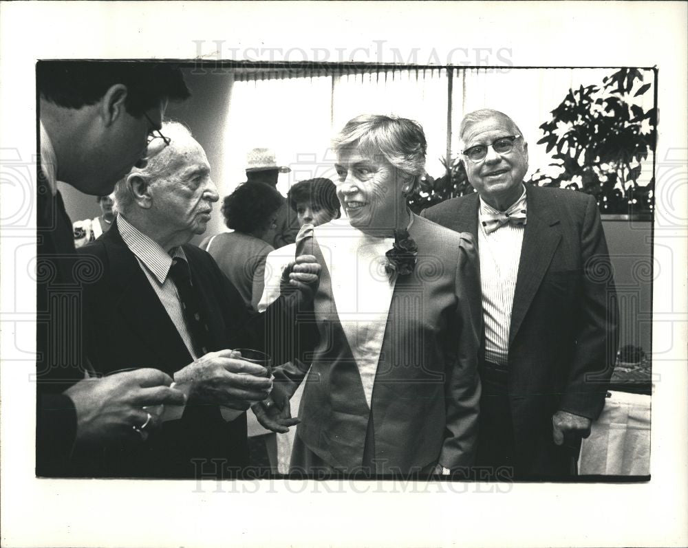 1987 Press Photo Martha Griffiths Lt Governor Michigan - Historic Images