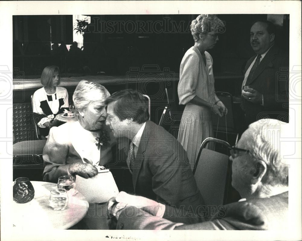 1987 Press Photo martha griffiths judge politician - Historic Images