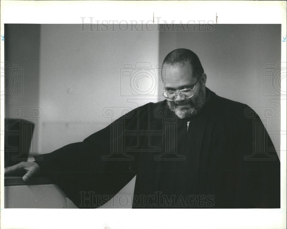 1998 Press Photo JUDGE RUFUS GRIFFIN District Court - Historic Images