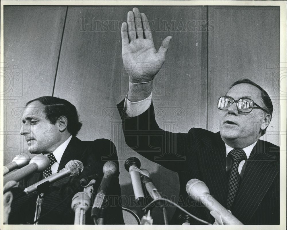 1978 Press Photo Robert Griffin House Senate Judge - Historic Images