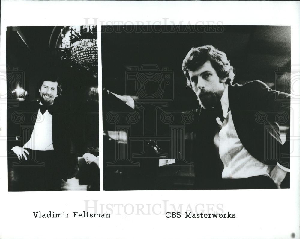 1988 Press Photo Vladimir Feltsman classical pianist - Historic Images