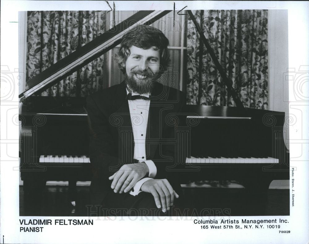 1990 Press Photo Vladimir Feltsman Pianist Classical - Historic Images