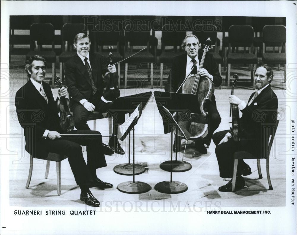 1990 Press Photo Guarneri String Quartet Steinhardt - Historic Images