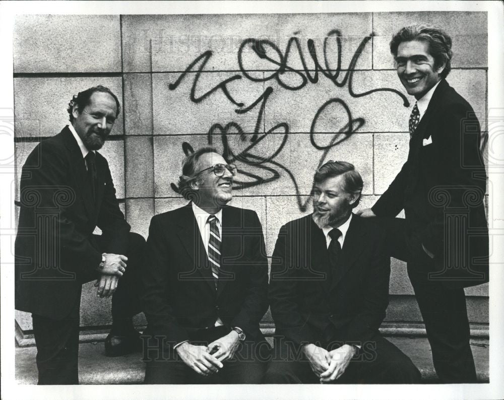 1986 Press Photo Guarneri String Quartet Music Band - Historic Images