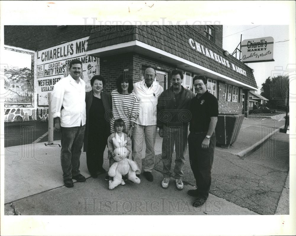 1991 Press Photo Al Chiarellis dale minnie lori rick - Historic Images