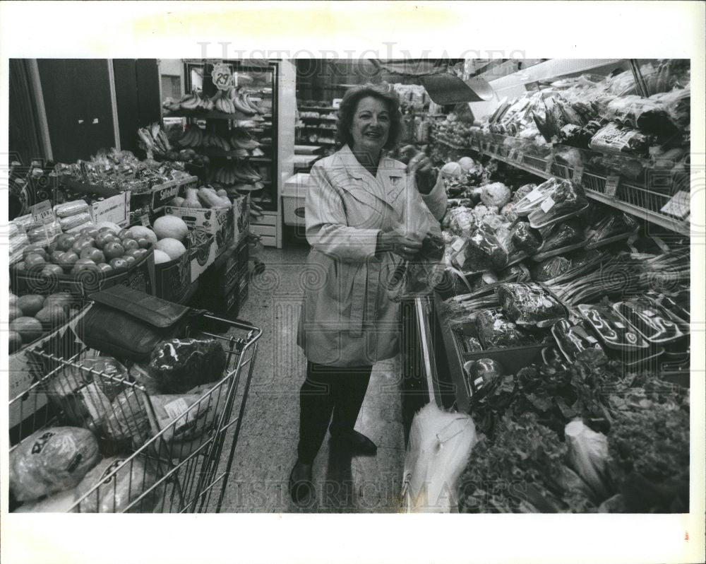 1991 Press Photo SUPERMARKET PROJECT NEGATIVE SLEEVE Q - Historic Images