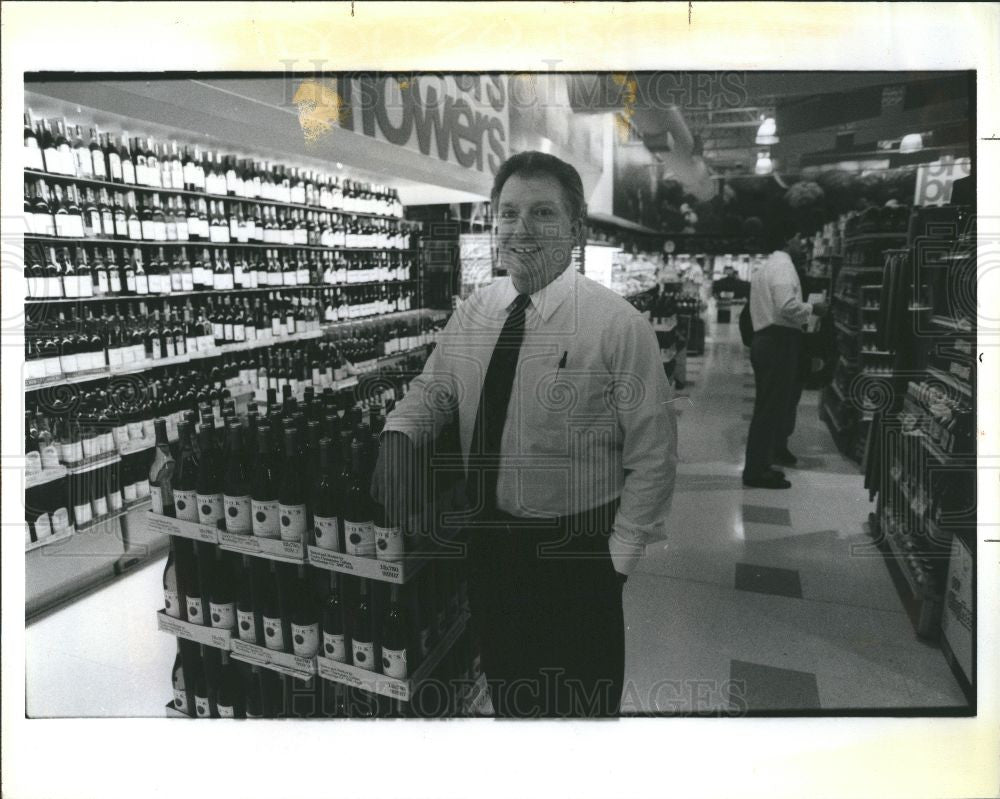 1991 Press Photo Tom George, businessman - Historic Images