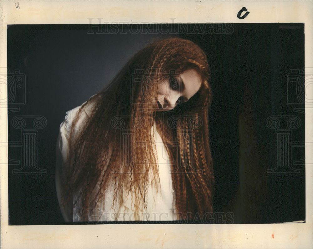 1993 Press Photo Hair Biomaterial Dermis - Historic Images