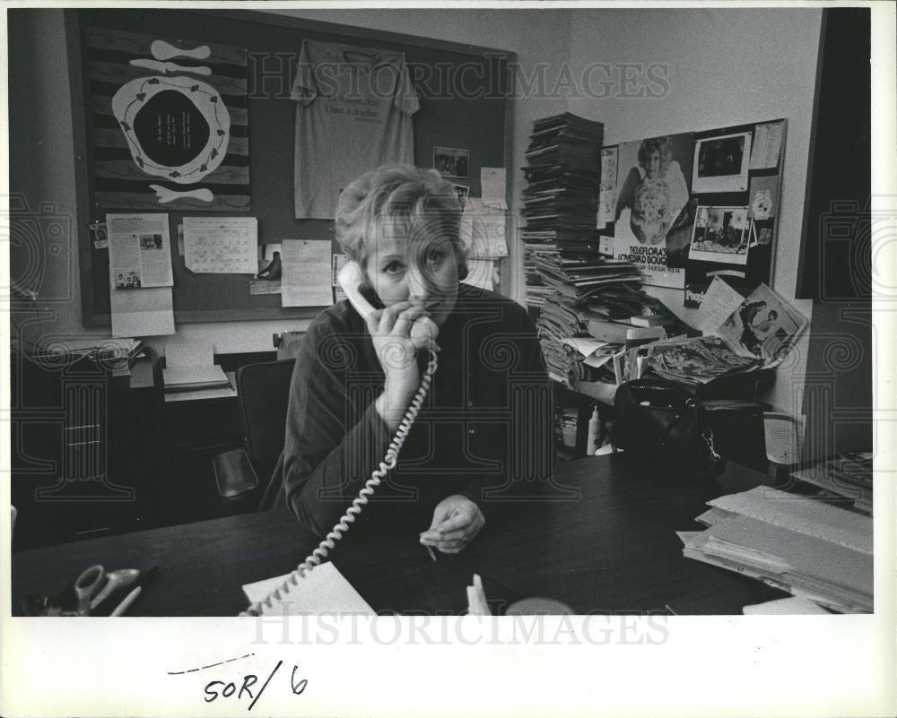 1984 Press Photo Julie Greenwalt people magazine - Historic Images