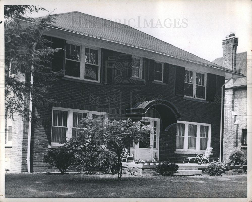 1969 Press Photo home roman gribbs mayor detroit - Historic Images