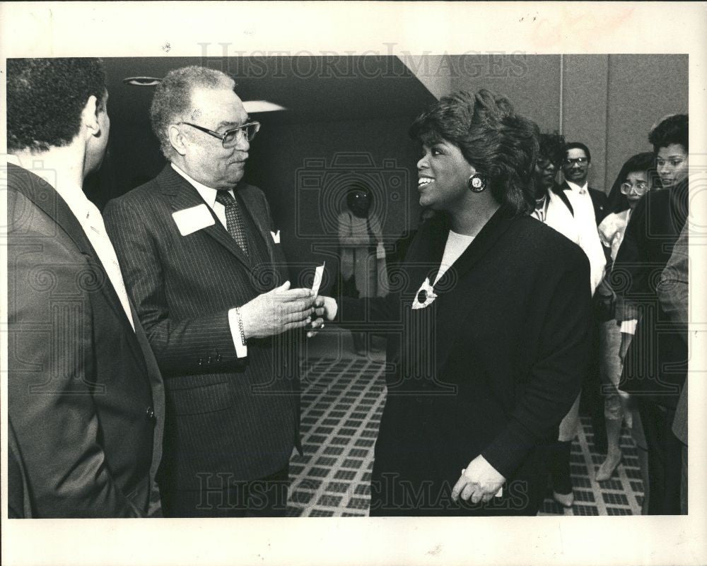 1986 Press Photo Oprah Winfrey  actress - Historic Images
