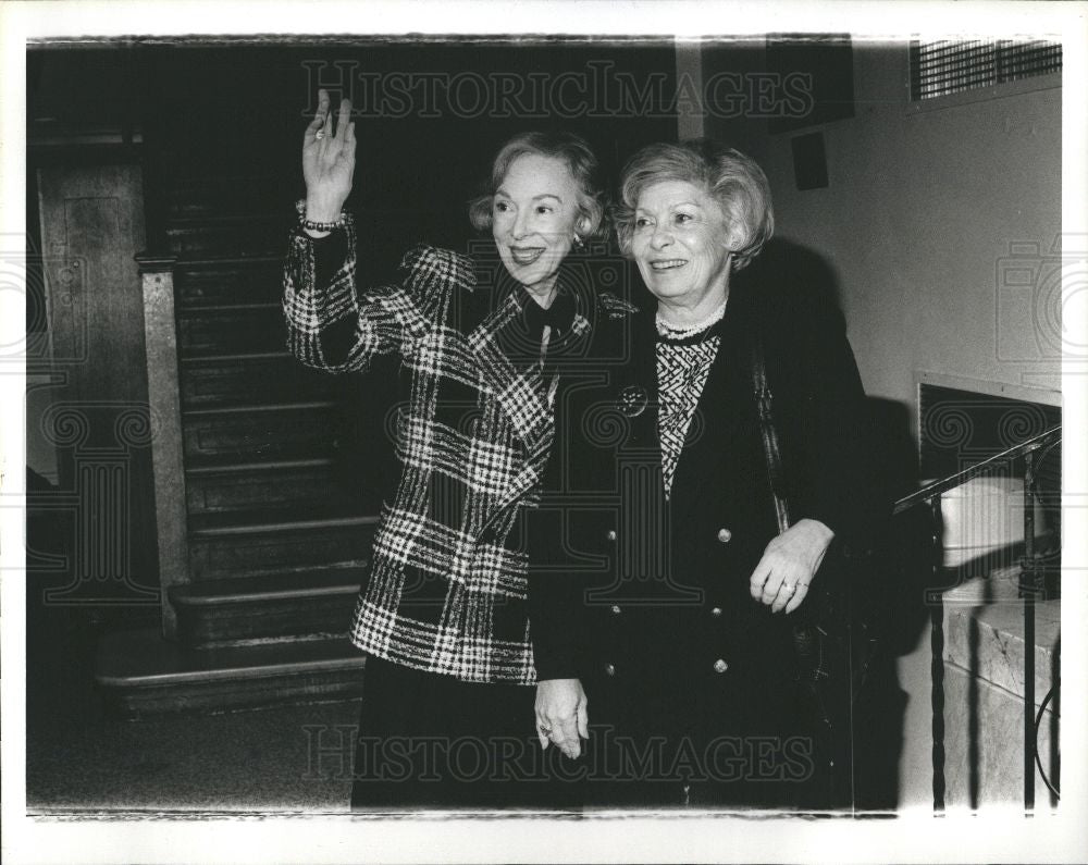 1991 Press Photo Mrs. Stanley Winkelman - Historic Images