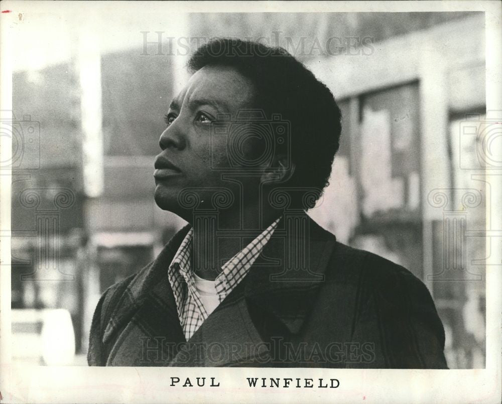 1973 Press Photo Paul Winfield television film actor - Historic Images