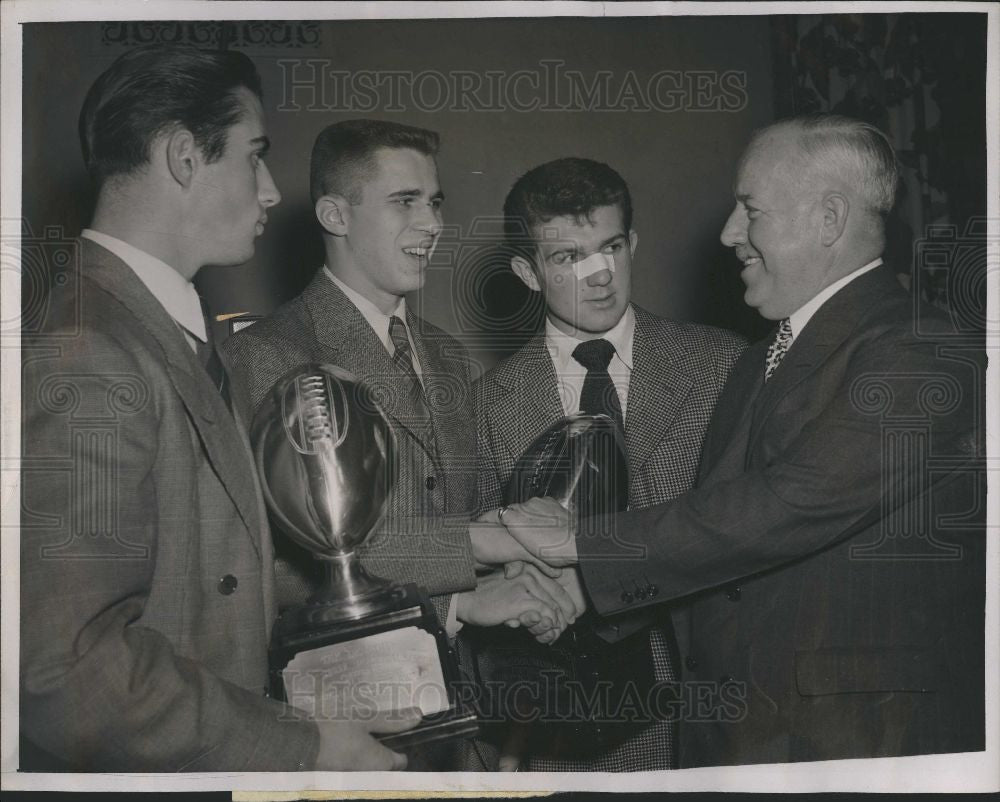 1946 Press Photo B Mosta, B Emerson, B Lippe, F Winckle - Historic Images