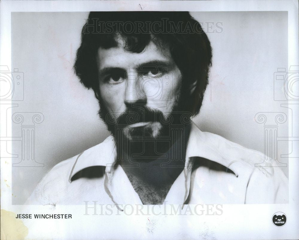 1978 Press Photo Jesse Winchester Musician Draft - Historic Images