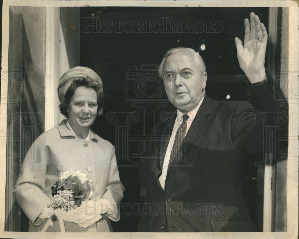 1970 Press Photo Harold Wilson Prime Minister British - Historic Images