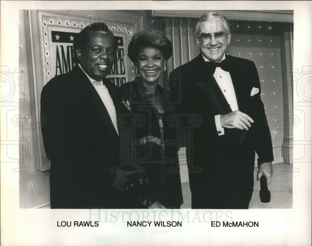 1991 Press Photo Lou Rawls soul jazz blues singer - Historic Images