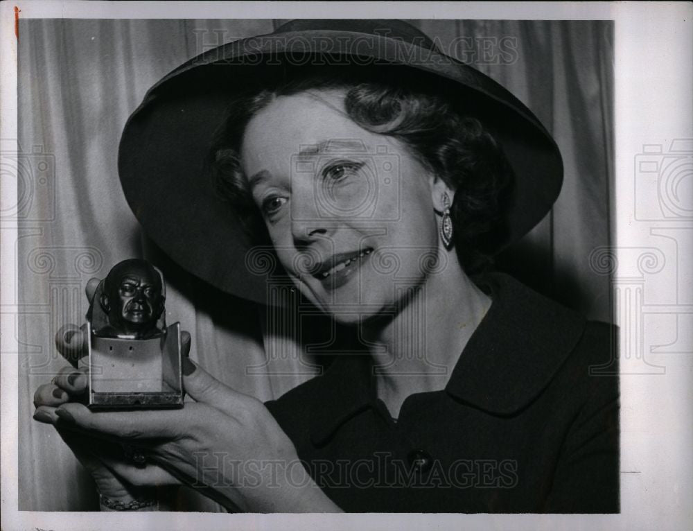 1957 Press Photo Mary Morgan - Historic Images