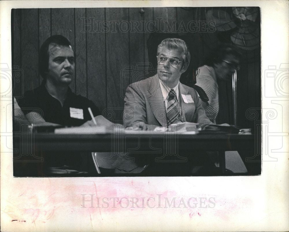 1973 Press Photo Mel Ravitz Detroit Common Council - Historic Images