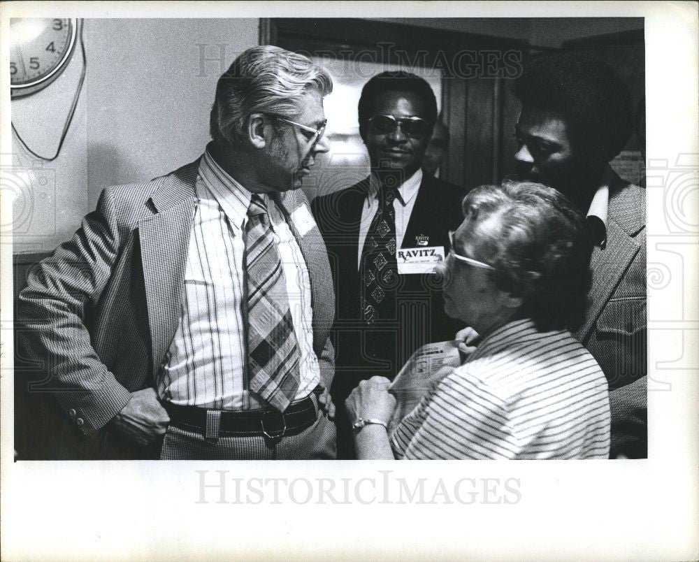 1973 Press Photo Mel Ravitz Detroit City Councilman DCC - Historic Images
