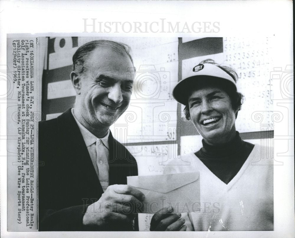 1969 Press Photo Betsy Rawls LPGA winner - Historic Images