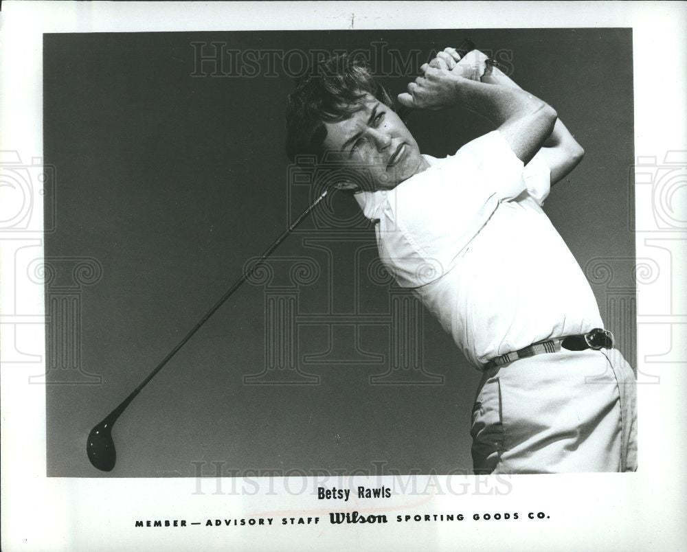 1967 Press Photo Betsy Rawls Wilson Sports Golf - Historic Images