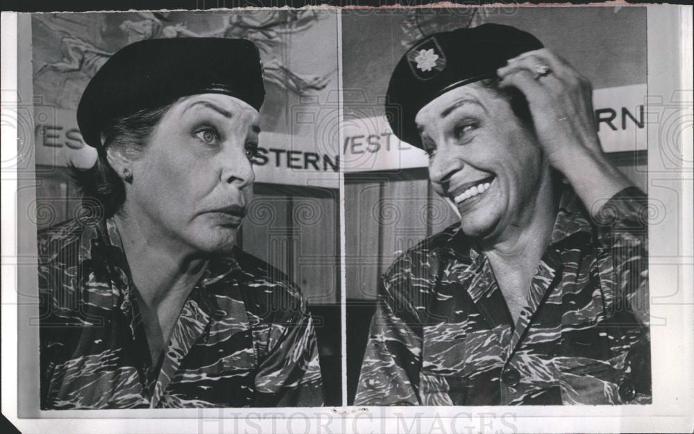1966 Press Photo Martha Raye actress - Historic Images
