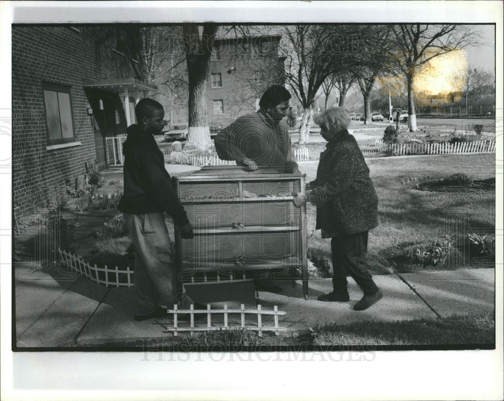 1991 Press Photo Billy Key Lillie Kimbrough - Historic Images