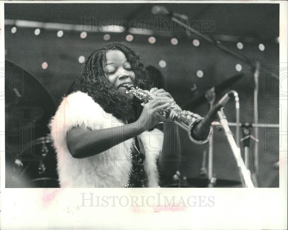 1981 Press Photo Jean Bell of Detroit nightclubs - Historic Images