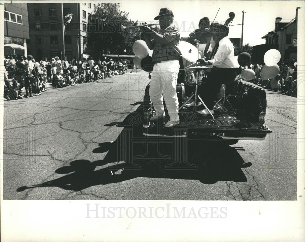 1988 Press Photo CHILDRENS DAY DETROIT - Historic Images
