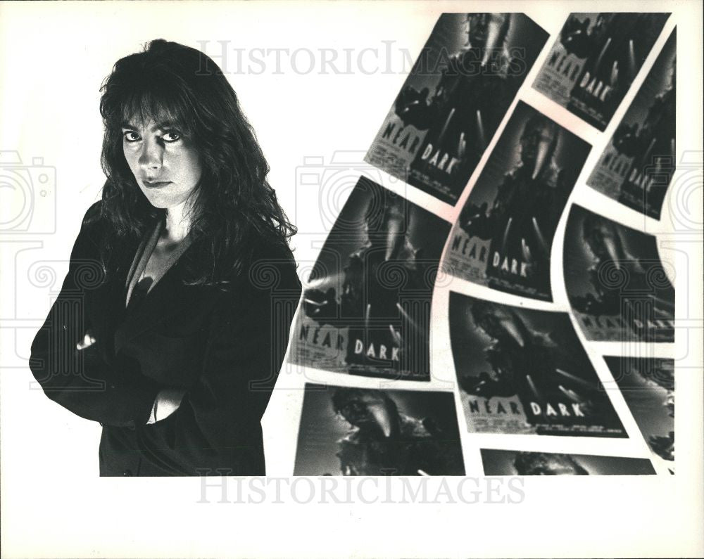 1987 Press Photo KATHRYN BIGELOW - Historic Images