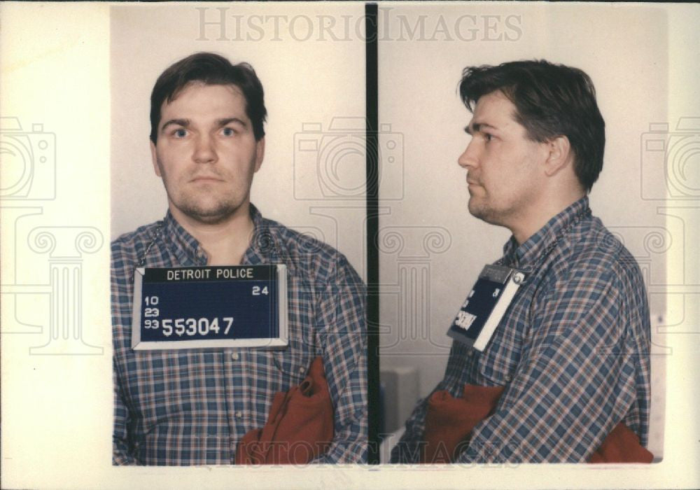 1999 Press Photo Randolph Biernat, criminal - Historic Images