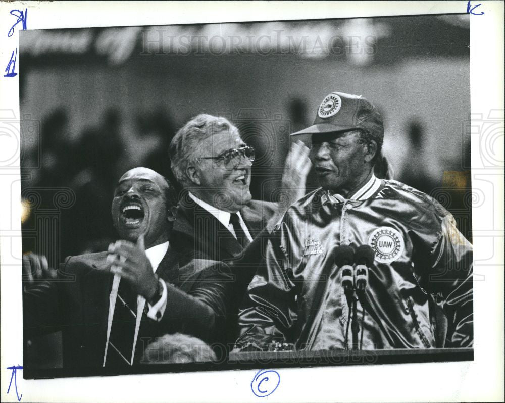 1990 Press Photo Owen Frederick Bieber president - Historic Images