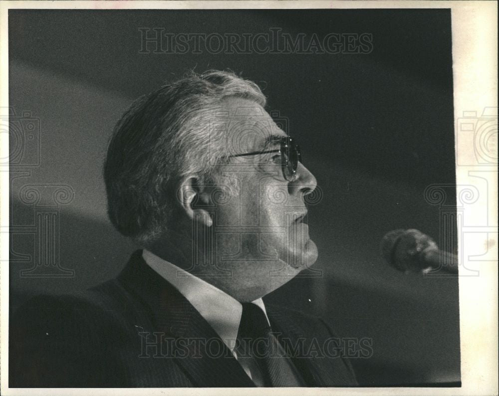 1984 Press Photo Labor leader - Historic Images