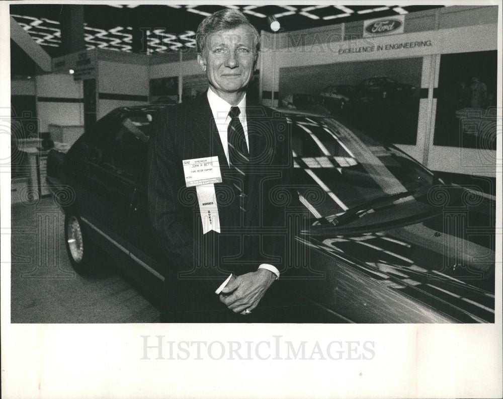 1989 Press Photo John Betti - Historic Images