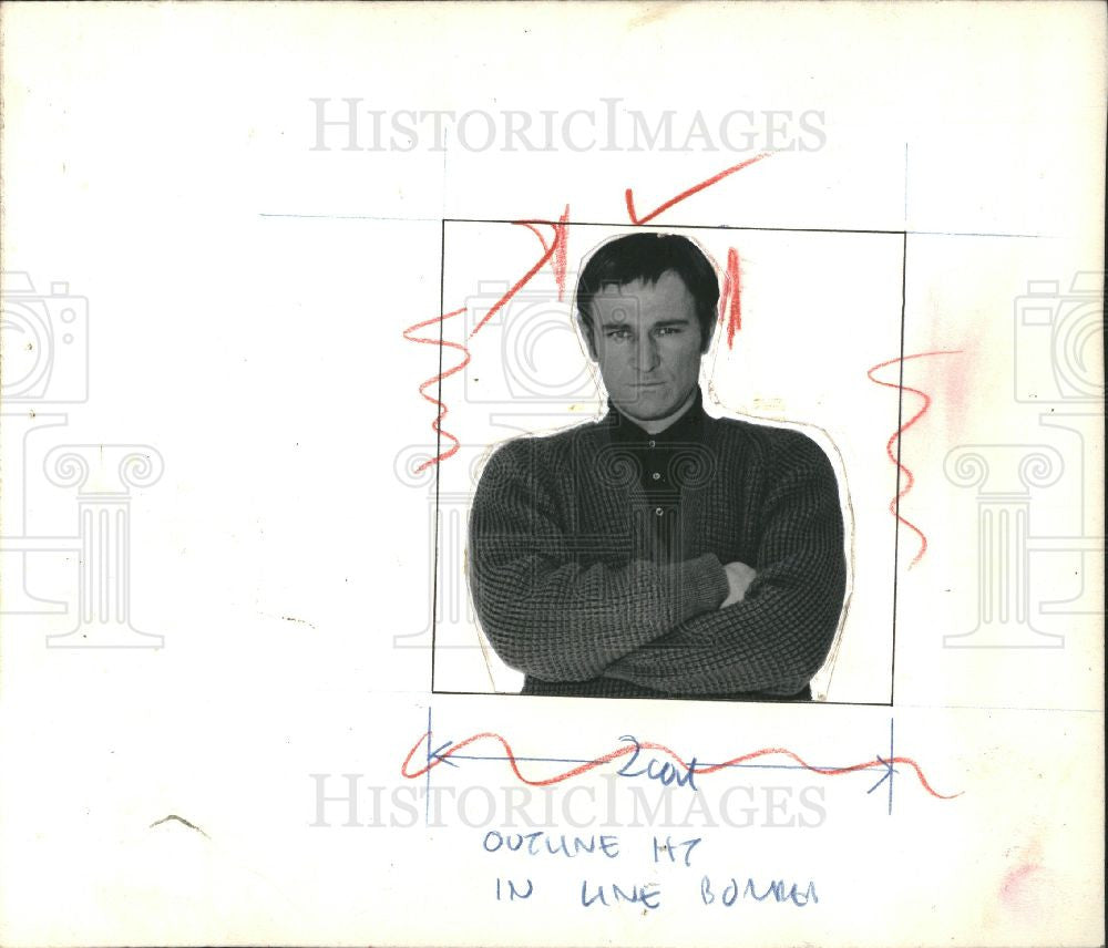 1966 Press Photo Richard St. John Francis Harris - Historic Images