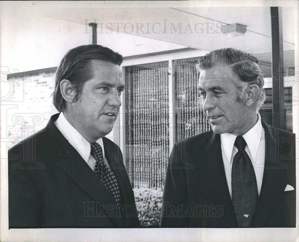 1973 Press Photo Fred Harris Senator Oklahoma Democrat - Historic Images