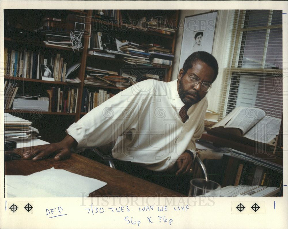 1991 Press Photo Bill Harris - Historic Images