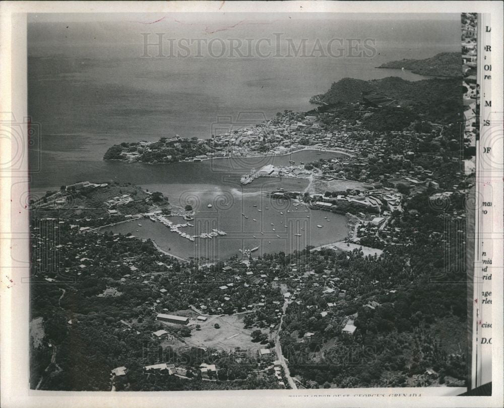 1971 Press Photo Grenada St George Riviera - Historic Images