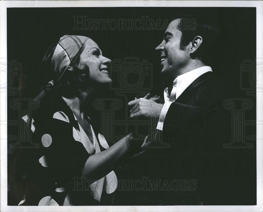 Press Photo brian bedford tammy grimes theatre apa - Historic Images