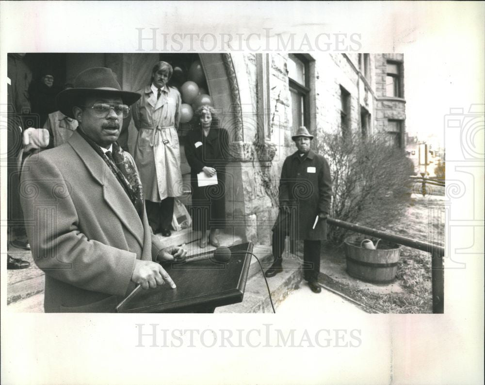 1992 Press Photo Henry Hagood, - Historic Images