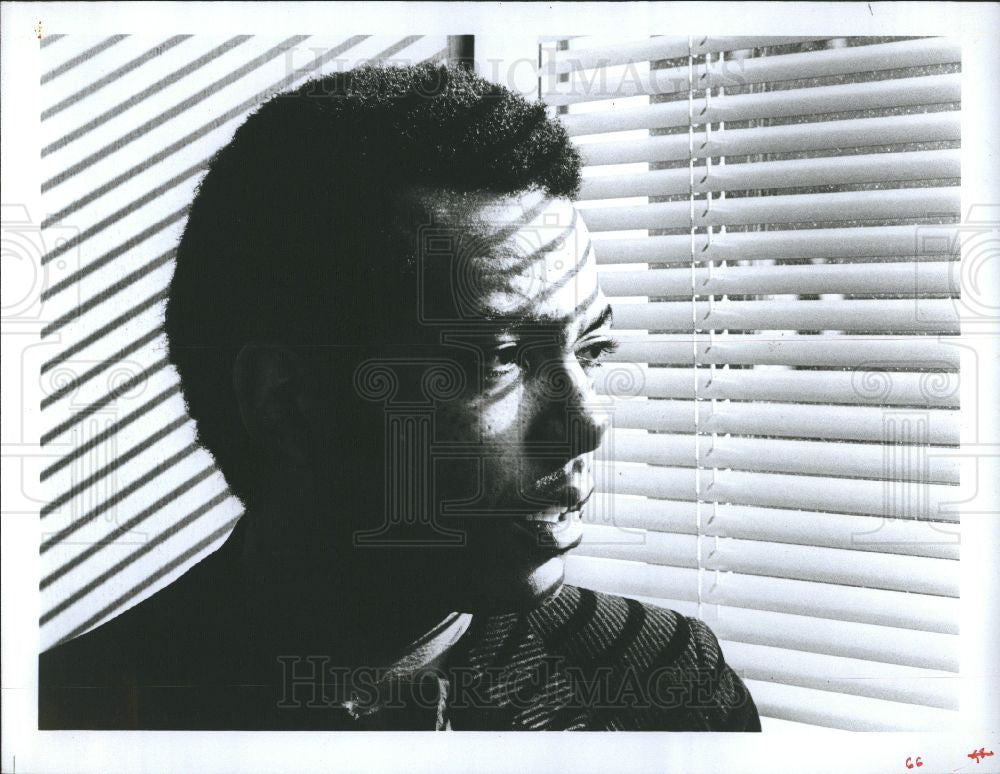 1991 Press Photo Wendell B. Harris Jr Actor - Historic Images