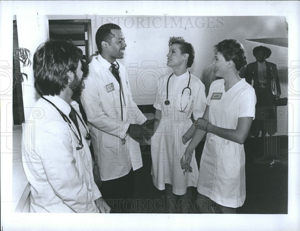 1991 Press Photo Wendell B. Harris William Douglas - Historic Images