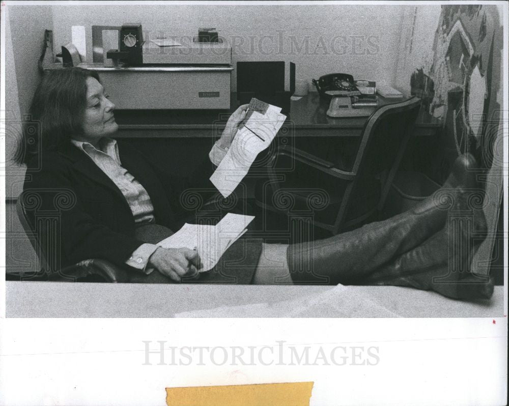 1978 Press Photo Shirley Harris - Historic Images