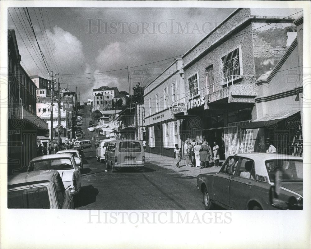 1980 Press Photo Grenada St. George Island Of Spice - Historic Images