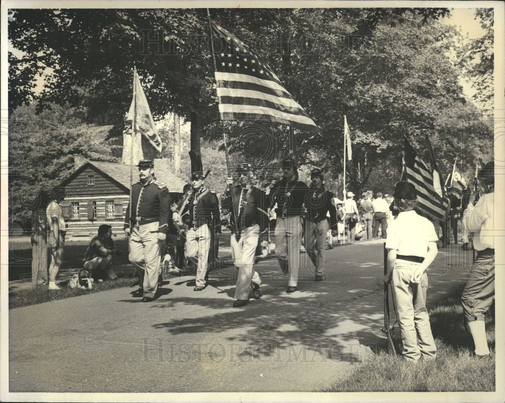 1975 Press Photo History Civil War America 1975 Union - Historic Images