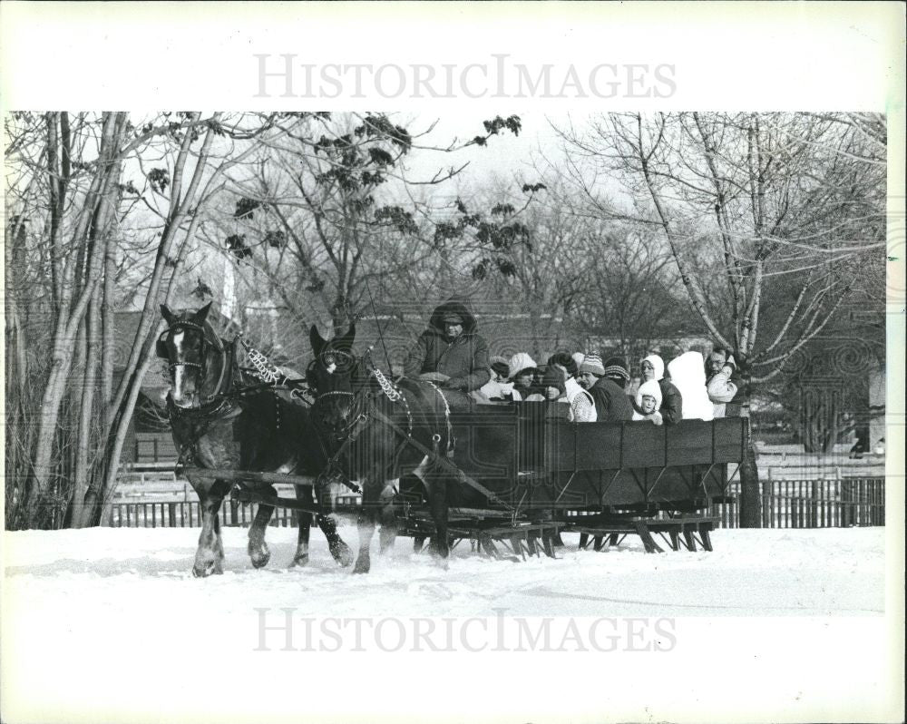 1985 Press Photo Greenfield Village - Historic Images