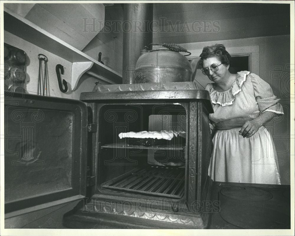1979 Press Photo Ford House Henry Ford antique stove - Historic Images